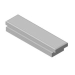 Šamotová deska spodní KV DYNAMIC 2G 35. 46. 01